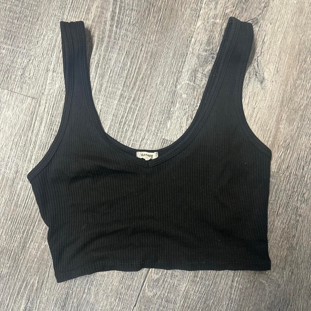 Garage crop top